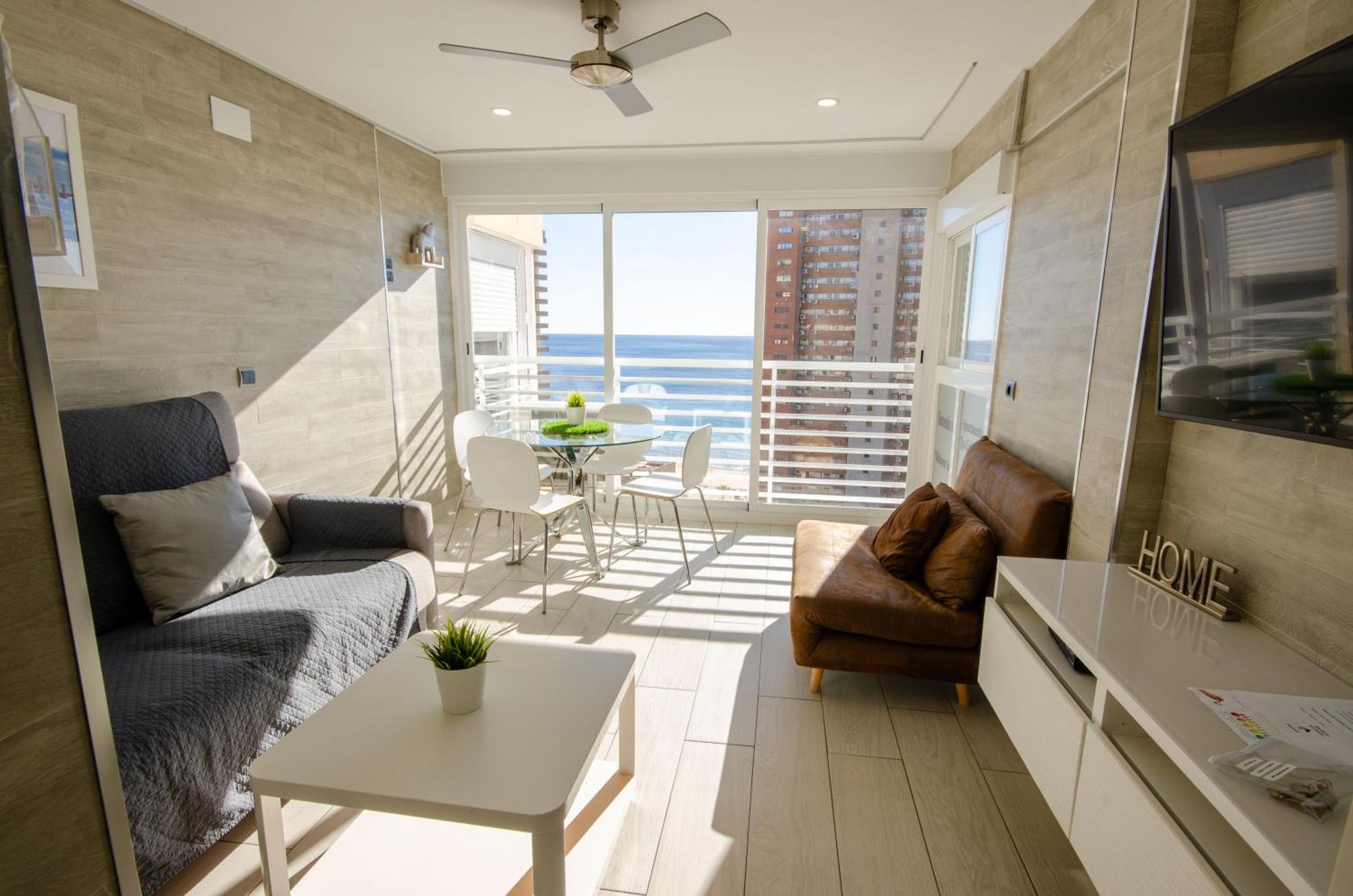 Caballos Premium 16-F Levante Beach Benidorm Eksteriør bilde